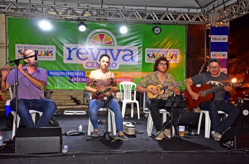 Mais um fim de semana com programação cultural gratuita por meio do Reviva Centro