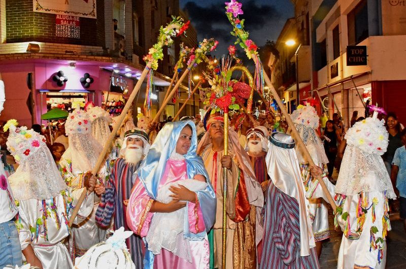 Reviva Centro Especial de Natal encerra programação com cortejos, shows e recreação infantil no Complexo Deodoro