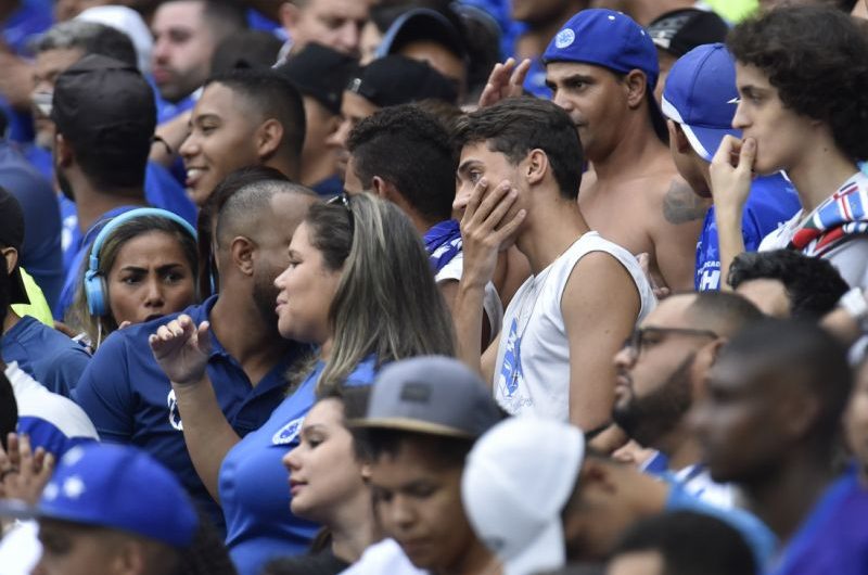 Cruzeiro perde do Palmeiras e é rebaixado pela primeira vez em sua história