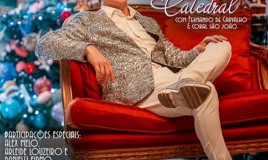 Fernando de Carvalho em canto natalino na catedral metropolitana