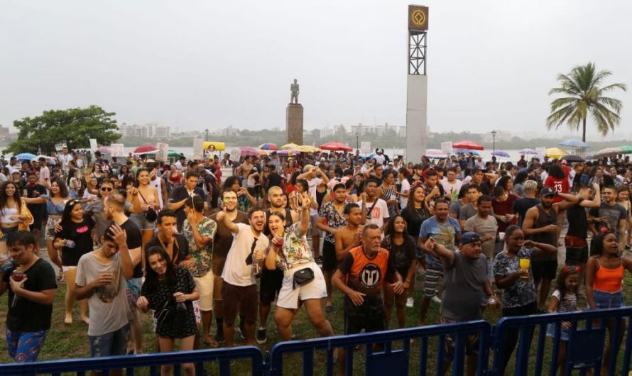 Público lota Centro Histórico em agenda pré-carnavalesca