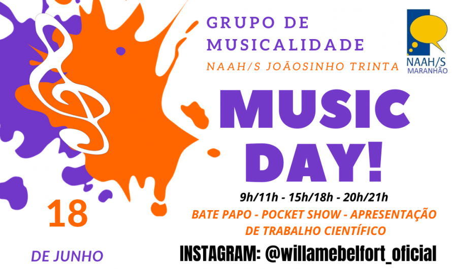 MUSIC DAY NAAH/S JOÃOSINHO TRINTA ACONTECE NESTA QUINTA-FEIRA (18)