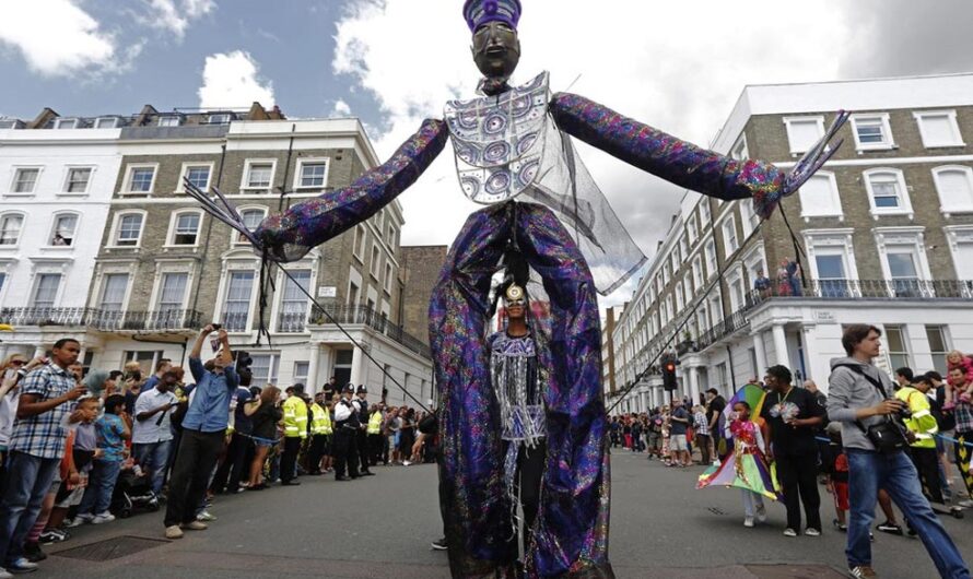 Carnaval de Notting Hill troca as ruas de Londres por festival online