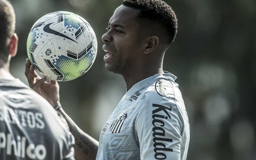 Santos e Robinho entram em consenso, e contrato do atacante com o Peixe é suspenso