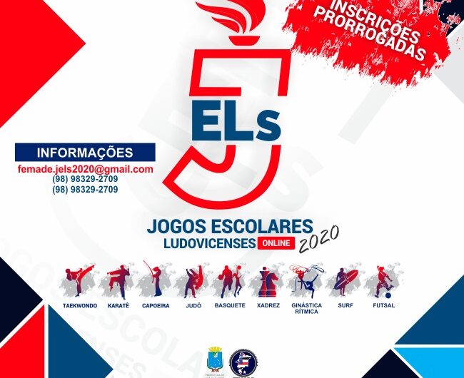 Escolas têm até esta quarta (21) para aderir aos Jogos Escolares Ludovicenses