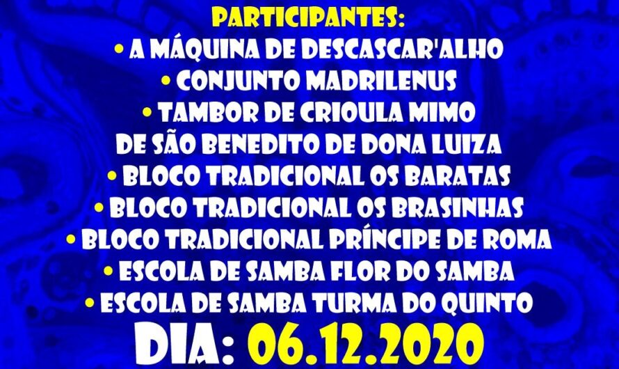 Pré-carnaval de Rua da Madre Deus em Conexão Virtual