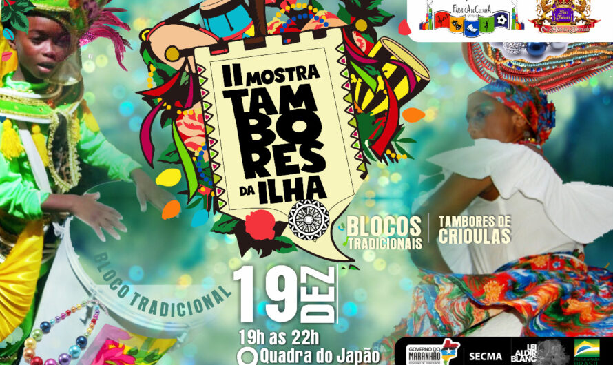 II Mostra Tambores da Ilha vai reunir grupos de  Blocos Tradicionais e Tambores de Crioulas