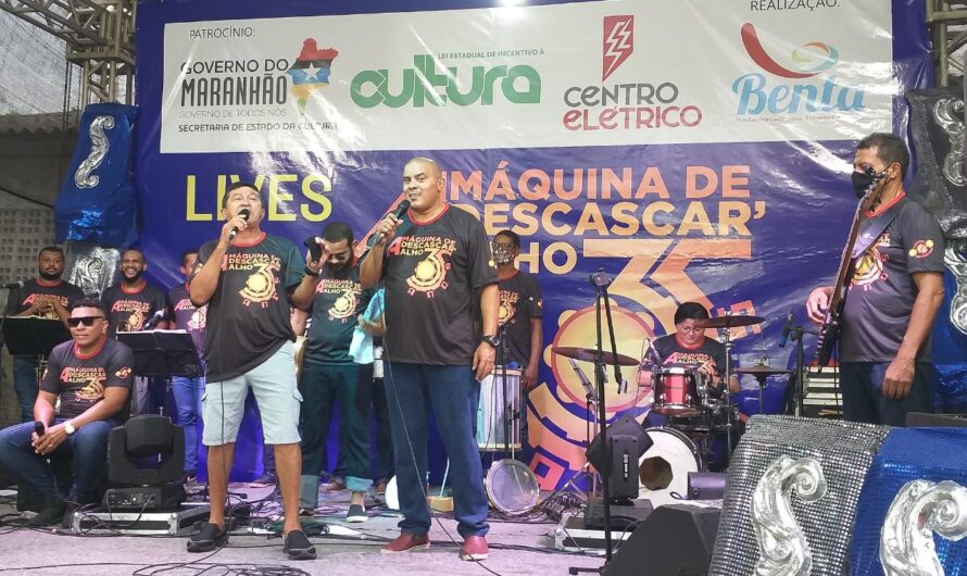 Carnaval virtual da Máquina de Descascar’alho