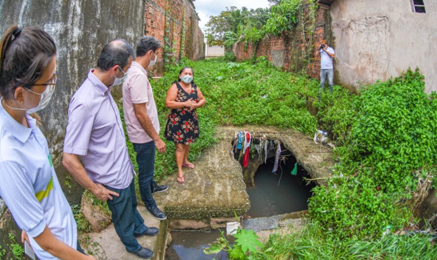 Prefeito Eduardo Braide vistoria serviços na região da Cidade Olímpica