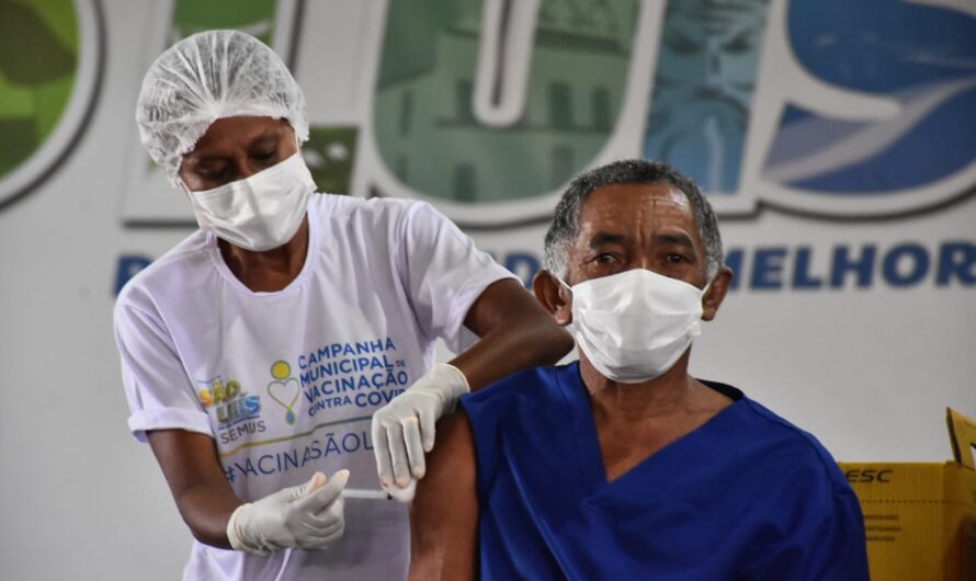 Prefeitura segue com aplicação da 2ª dose da vacina contra Covid-19 em São Luís