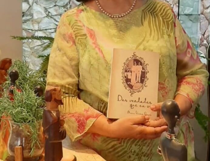 Escritora Maria Vitória Bouças lança nesta quinta seu mais novo livro “Das verdade que eu vi”