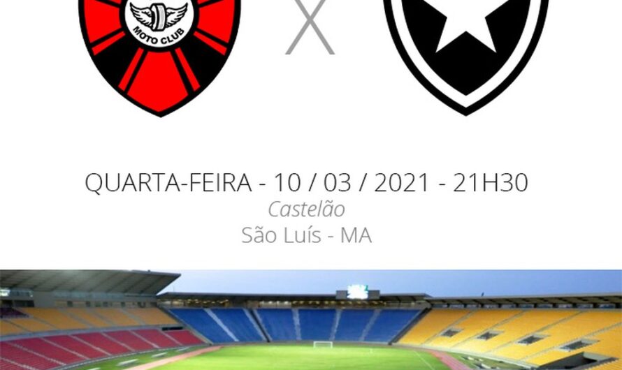 COPA DO BRASIL : Moto Club pega o Botafogo-RJ e precisa vencer em São Luís