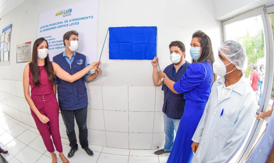 Prefeito Eduardo Braide entrega segundo Centro Municipal de Atendimento às Síndromes Gripais Leves 