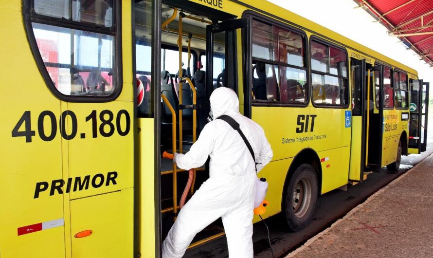 Prefeitura de São Luís reforça ação de desinfecção do transporte urbano com aquisição de equipamentos automatizados