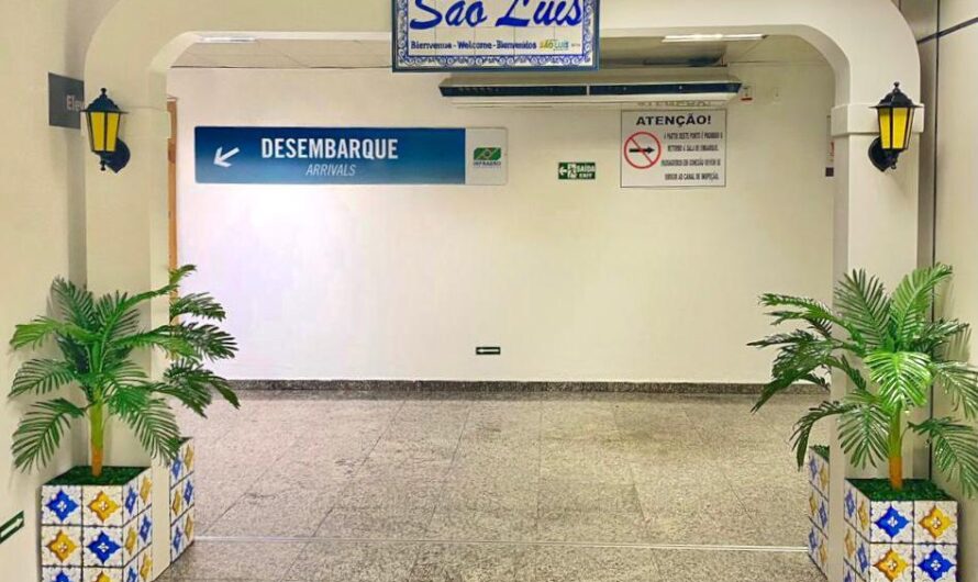 Prefeitura de São Luís instala pórtico de boas-vindas no aeroporto da capital 