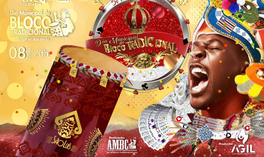Associação Maranhense dos Blocos Carnavalescos celebra neste sábado o Dia Municipal do Bloco Tradicional