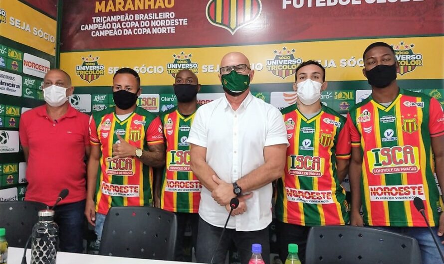 Sampaio anuncia seis primeiros reforços para Série B do Campeonato Brasileiro