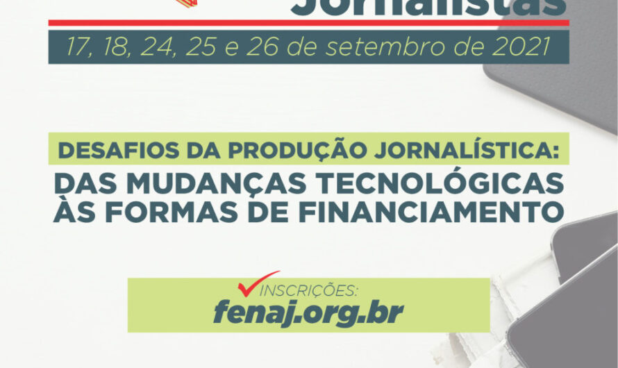 Confira a programação do 39º Congresso Nacional dos Jornalistas