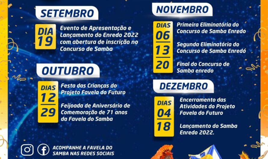 Favela do Samba abre sede em setembro