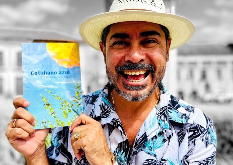 Gestor da escola estadual Maria José Aragão lança seu primeiro livro de poesias “Cotidiano azul”