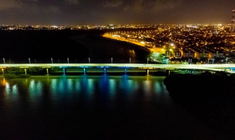 Prefeito Eduardo Braide entrega nova iluminação em LED da Avenida Ferreira Gullar e Ponte Bandeira Tribuzzi