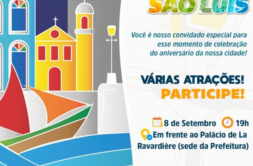 Prefeitura celebra 409 anos de São Luís com entrega de obras, eventos esportivos e especial programação cultural
