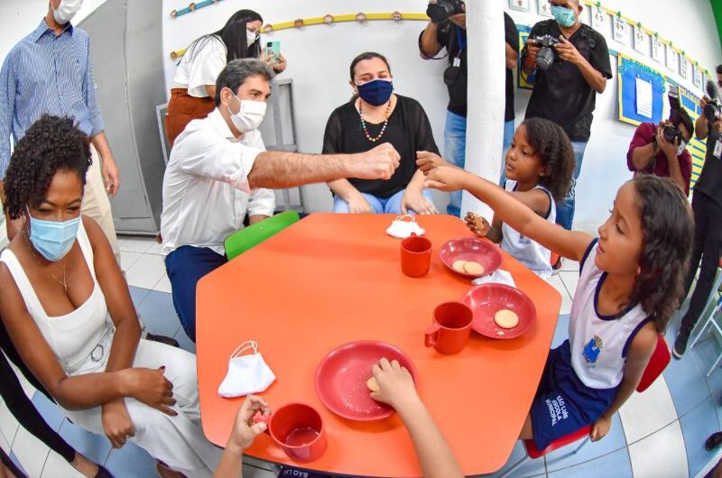Prefeito Eduardo Braide entrega Creche-Escola de Tempo Integral Maria de Jesus Carvalho totalmente requalificada