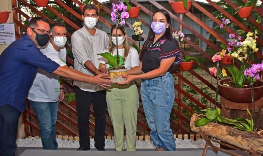 Braide entrega Orquidário do Bom Menino em celebração ao Dia da Árvore