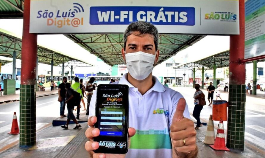 Prefeito Eduardo Braide lança São Luís Digit@l com wi-fi grátis em todos os Terminais de Integração da cidade