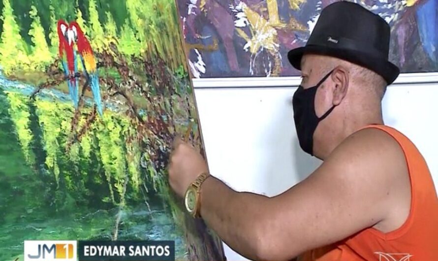 Essência da natureza em exposição de arte