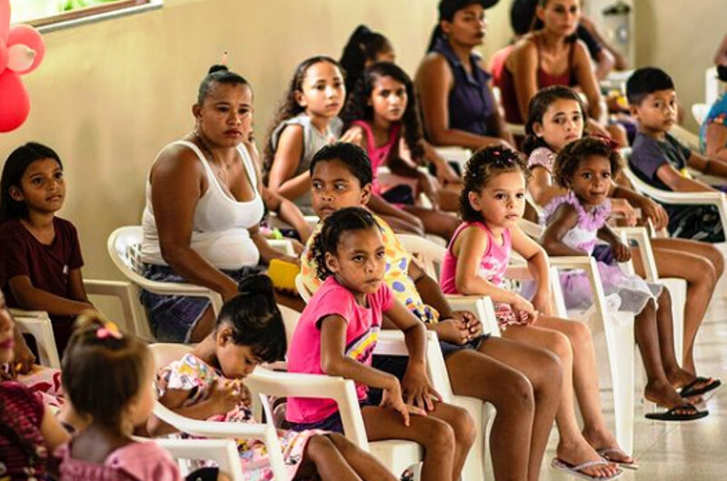 Imedical participa de ação social, neste mês das crianças, em Anajatuba