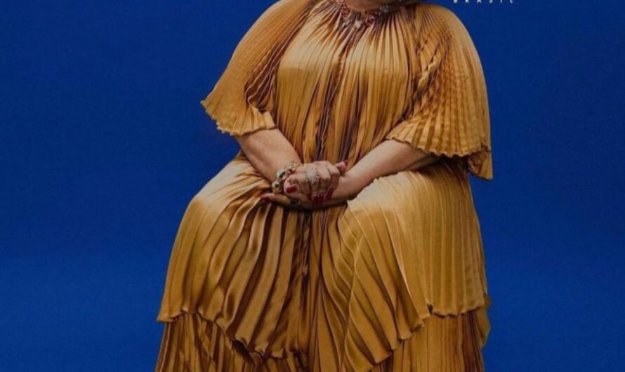ALCIONE NA CAPA DA ELLE E NA EXPECTATIVA DE MARROM, O MUSICAL   