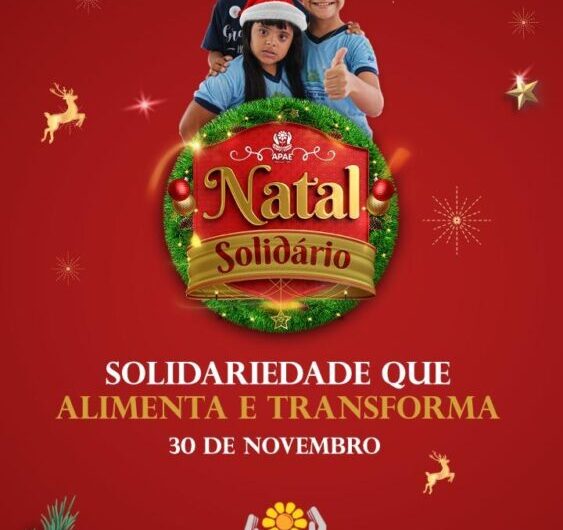 APAE de São Luís lança Campanha Natal Solidário 2021 com o Tema Solidariedade que Alimenta e Transforma