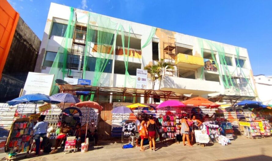 No Centro de São Luís, obras no Shopping Rua Grande continuam