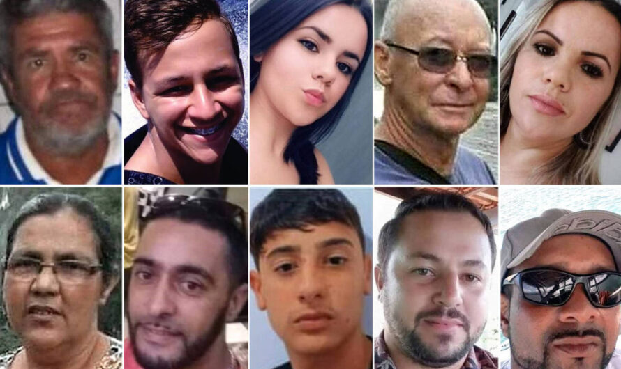 Veja quem são os mortos na tragédia em Capitólio (MG)