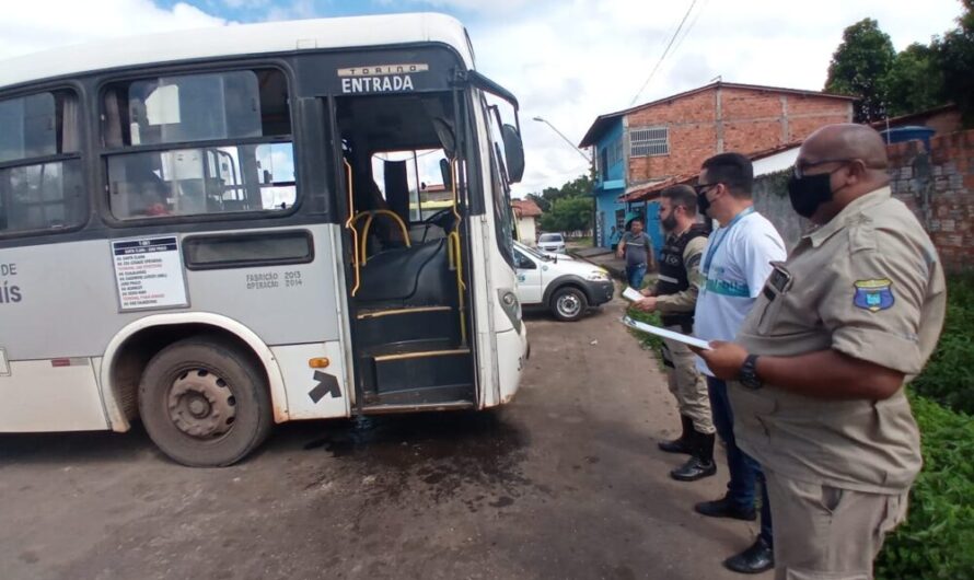 Prefeitura de São Luís intensifica vistorias em ônibus do transporte urbano da capital