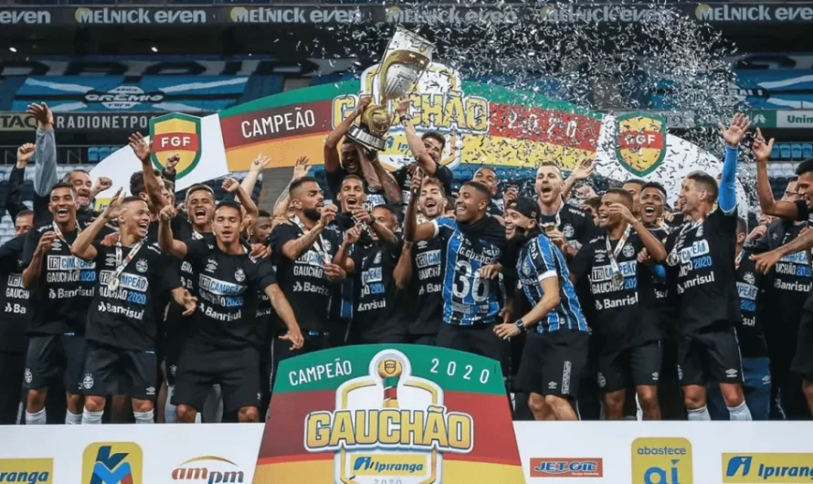 Grêmio vence Ypiranga na Arena e conquista o penta do Gauchão