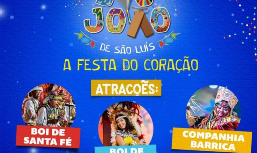 Prefeito Eduardo Braide abre o São João de São Luís nesta quinta-feira (26) 