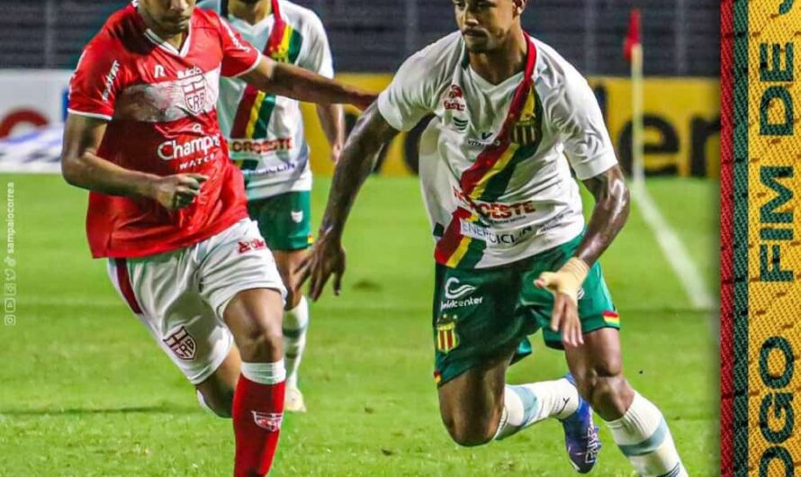 CRB vence pela primeira vez, foge do Z-4 e afunda Sampaio Corrêa na lanterna da Série B