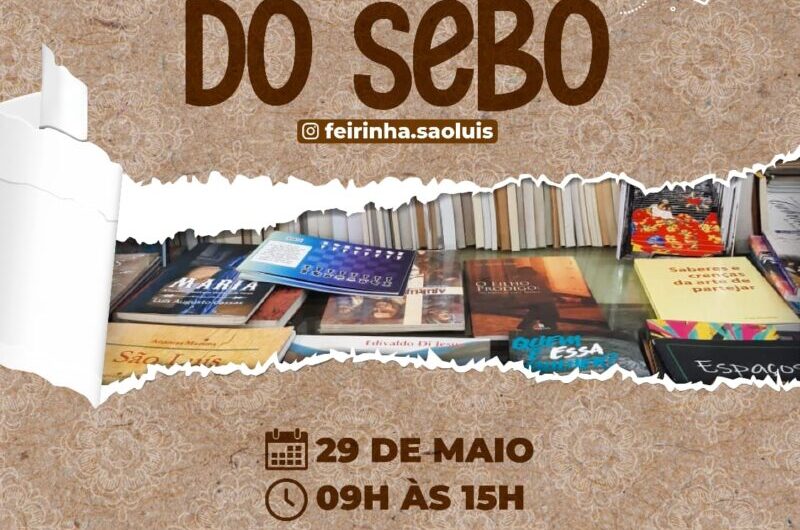 Prefeitura lança espaço para incentivo à leitura e a arte na Feirinha São Luís, neste domingo (29)