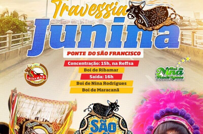 Pela primeira vez , “Travessia Junina” acontece neste domingo, dia 29 de maio