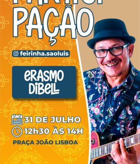 Feirinha São Luís tem shows com artistas locais e terapias integrativas, neste domingo (31)   