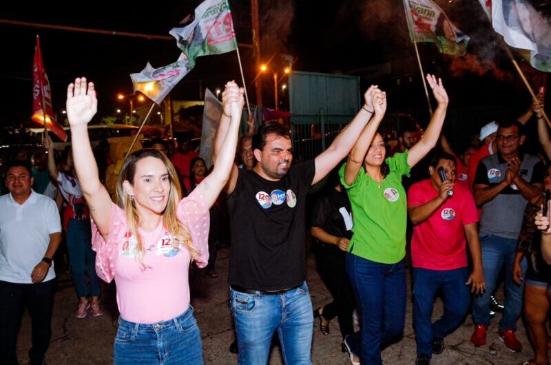 Álvaro Pires reúne lideranças no Aterro do Bacanga em apoio a Dr. Thaíza e Lucyana Genésio