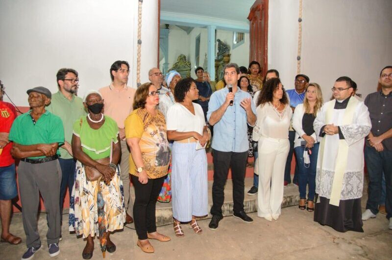 Prefeito Eduardo Braide entrega obras de conservação da Igreja de Nossa Senhora do Rosário dos Pretos