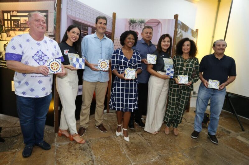 LANÇAMENTO DA COLEÇÃO “AZULEJOS” ALUSIVA AOS 410 ANOS DE SÃO LUÍS
