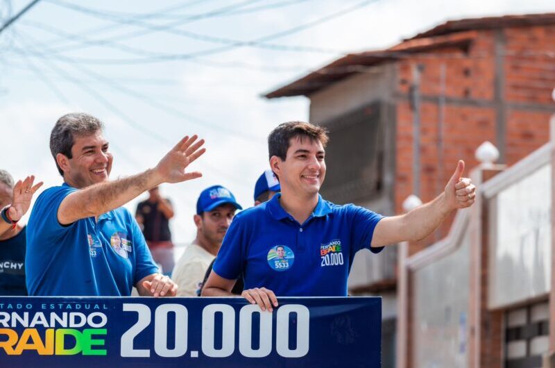 Fernando Braide tem recepção calorosa em carreata pela zona rural de São Luís a uma semana das eleições