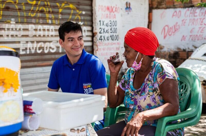 Fernando Braide visita Feira da Praia Grande e Mercado da Vila Palmeira, em São Luís