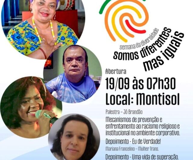 Montisol inicia Semana da Diversidade nesta segunda-feira, em São Luís