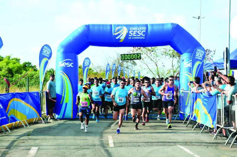 Edição 2022 da Corrida Sesc reúne 1500 atletas neste domingo