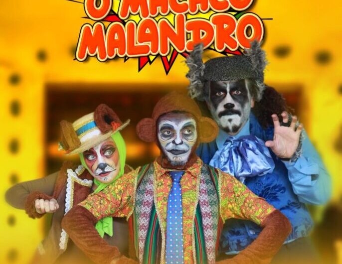 Estreia espetáculo infantil, O Macaco Malandro, com direção do maranhense Urias de Oliveira, que incentiva a leitura, criatividade e aprendizado das relações